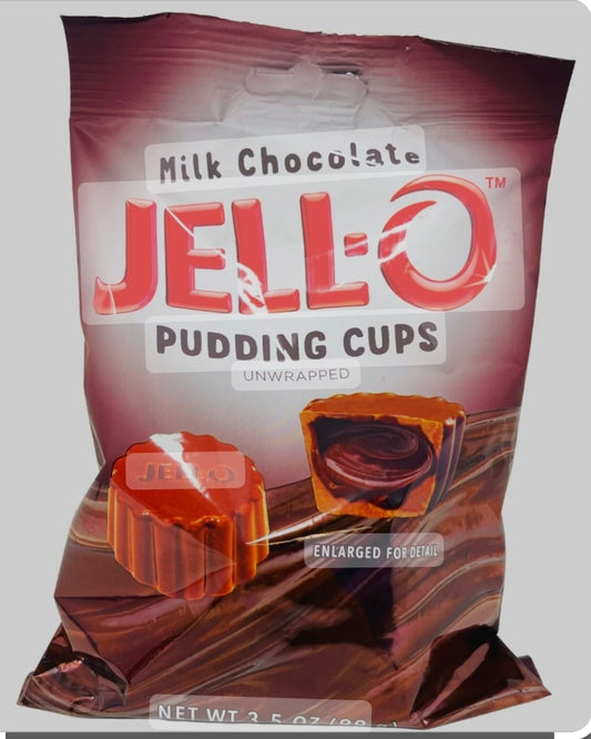 Chocolat JELL-O pudding cups
