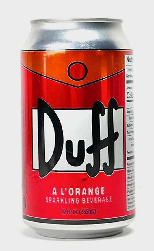 Duff boisson pétillante