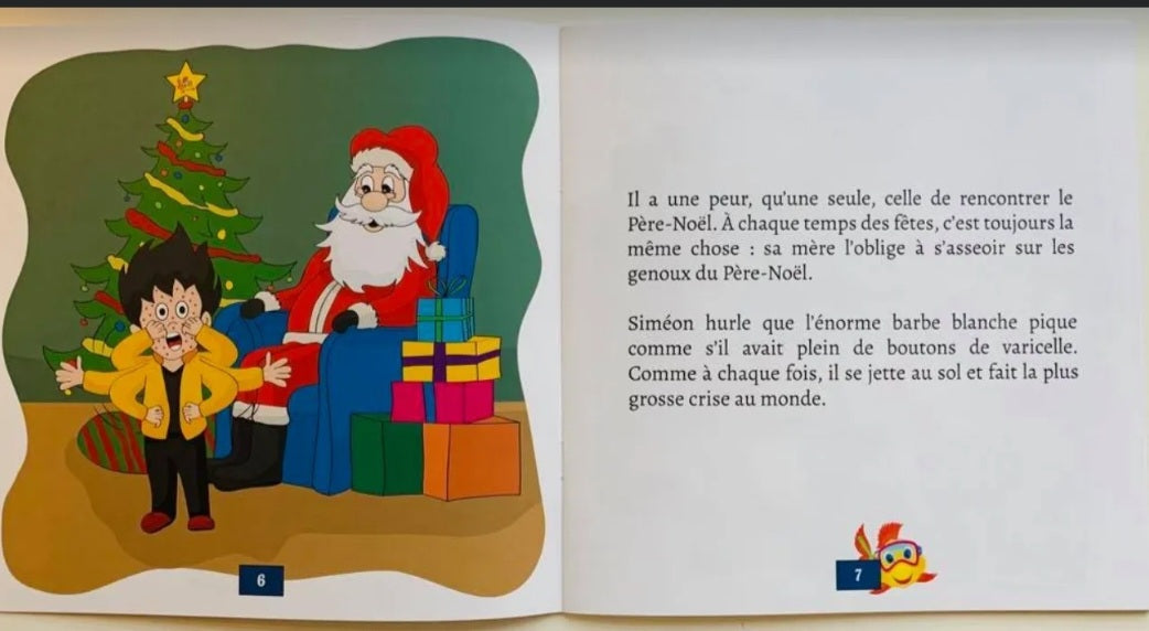 Livre "Siméon a peur du Père-Noël"